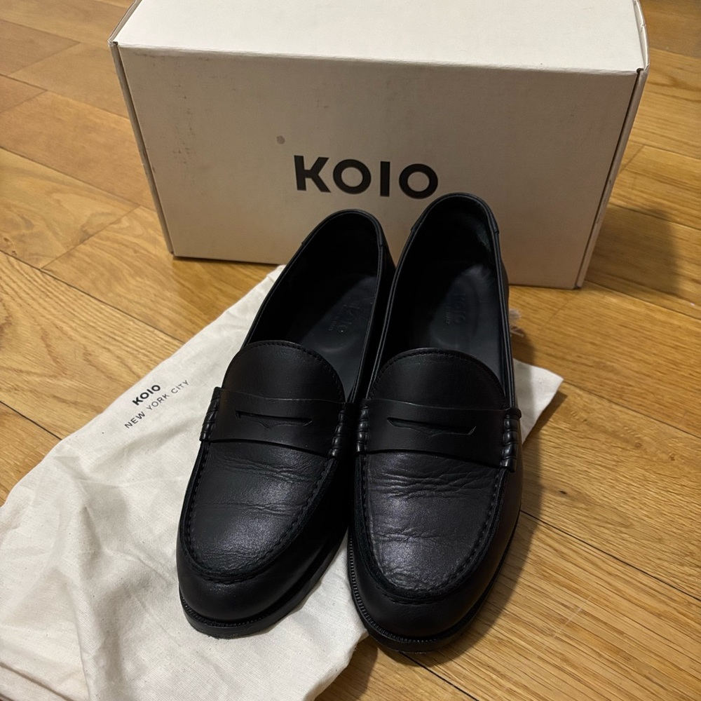 Koio real leather loafers